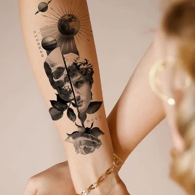 Rose'a'Line Tattoo tattoo 024