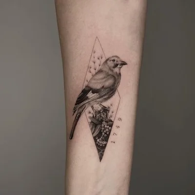 Rose'a'Line Tattoo tattoo 028