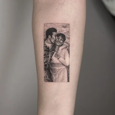Rose'a'Line Tattoo tattoo 031