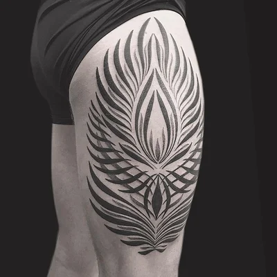 Rose Harley tattoo 008
