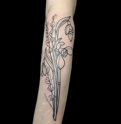 Rose Harley tattoo 021