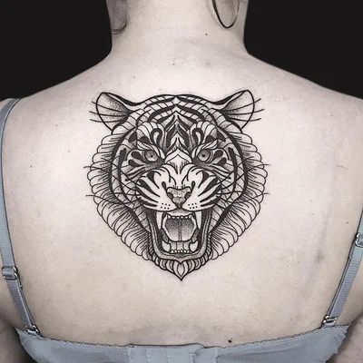 Rose Harley tattoo 026