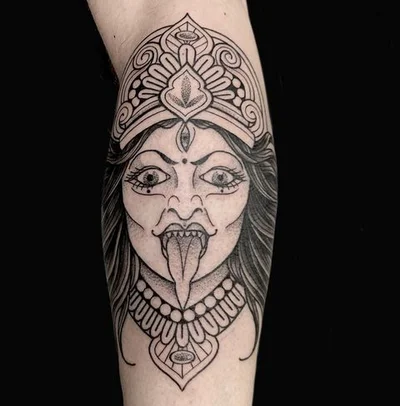 Rose Harley tattoo 028