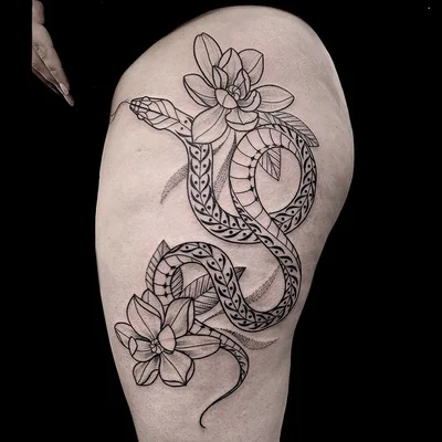 Rose Harley tattoo 036