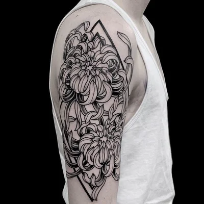 Rose Harley tattoo 037