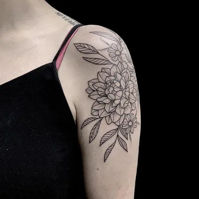 Rose Harley tattoo 039
