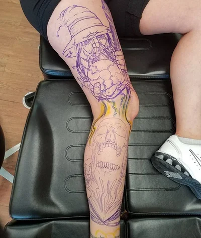 Mikey Brown tattoo 036