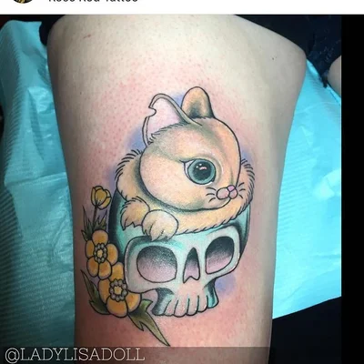 Rose Red tattoo 007