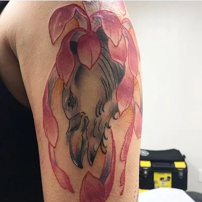 Rose Red tattoo 016