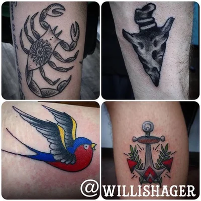 Royal Anchor Tattoo tattoo 039