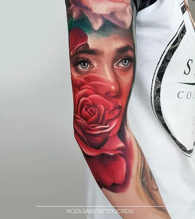 Roza tattoo 033