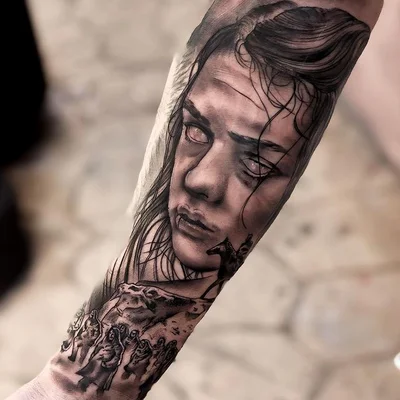Ruben Santiago tattoo 018