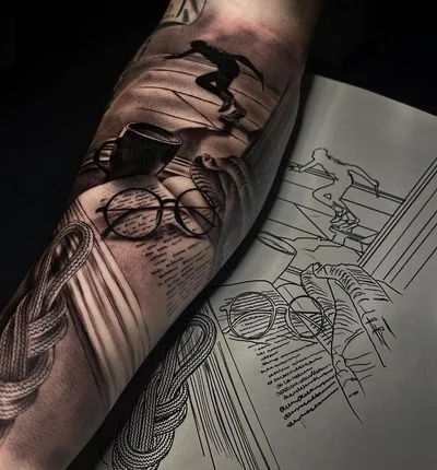 Ruben Santiago tattoo 028