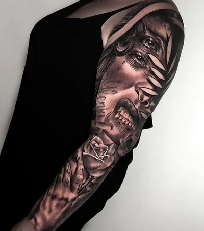 Ruben Santiago tattoo 037