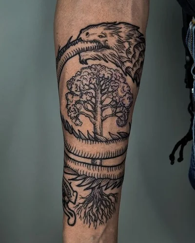 Julia (or Yulia) tattoo 008