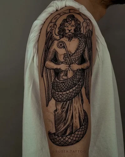 Julia (or Yulia) tattoo 012