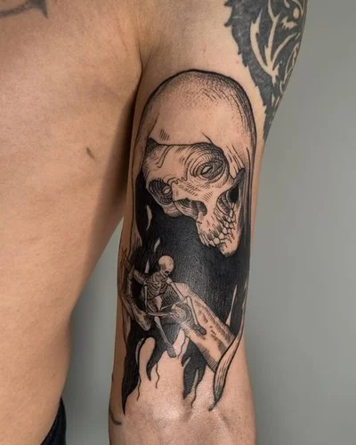 Julia (or Yulia) tattoo 018