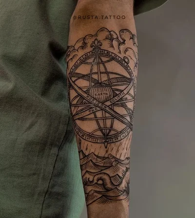 Julia (or Yulia) tattoo 019