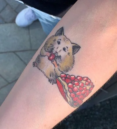 Julia (or Yulia) tattoo 021
