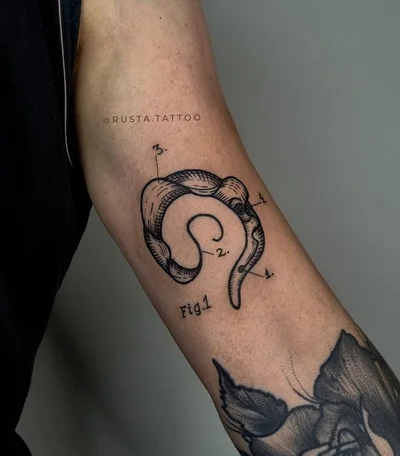 Julia (or Yulia) tattoo 022
