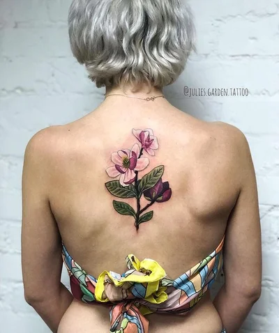 Julia (or Yulia) tattoo 029