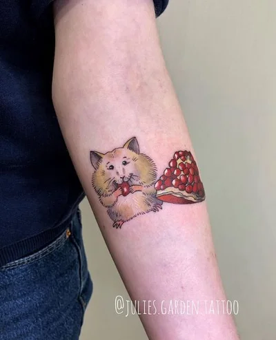 Julia (or Yulia) tattoo 033