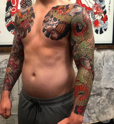 R. W. Mopar  彫灰 tattoo 010
