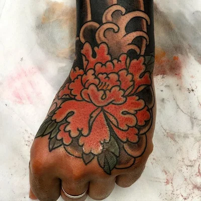 R. W. Mopar  彫灰 tattoo 016