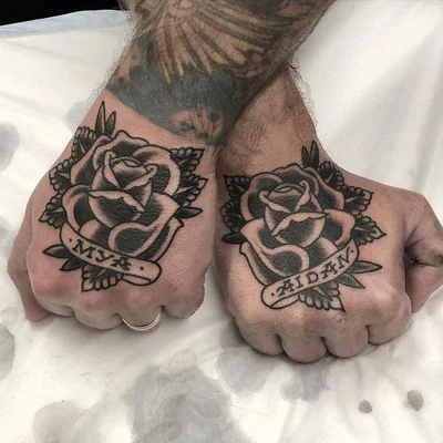 R. W. Mopar  彫灰 tattoo 017