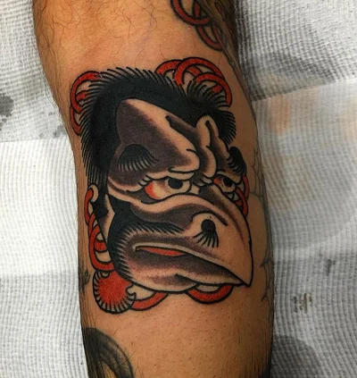 R. W. Mopar  彫灰 tattoo 019