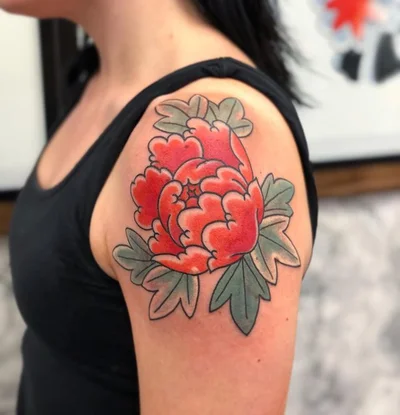R. W. Mopar  彫灰 tattoo 026