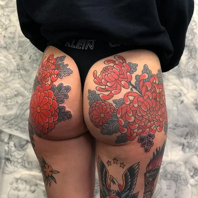 R. W. Mopar  彫灰 tattoo 039