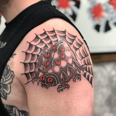 R. W. Mopar  彫灰 tattoo 049