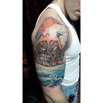 Ryan Carmichael tattoo 009