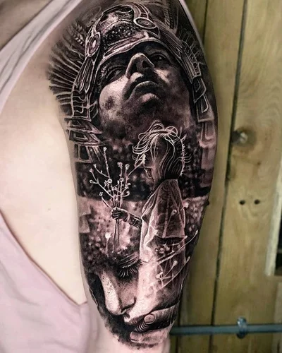 Ryan Evans tattoo 021