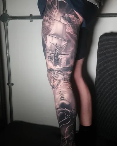 Ryan Evans tattoo 037
