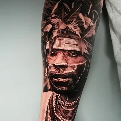 Ryan Evans tattoo 038