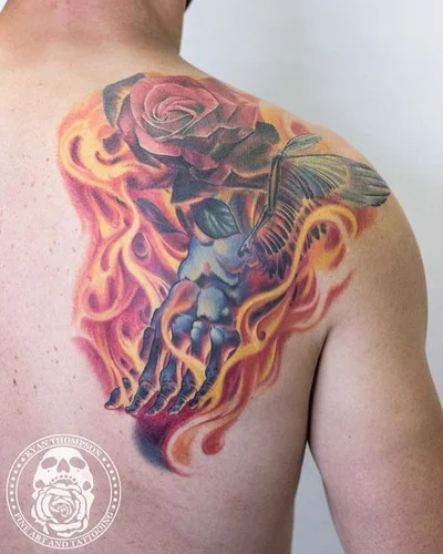 Ryan Thompson tattoo 012