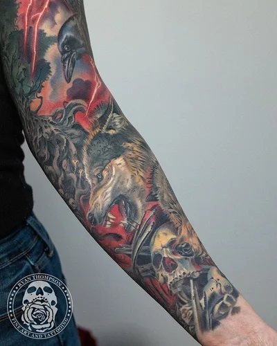 Ryan Thompson tattoo 017