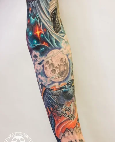 Ryan Thompson tattoo 031