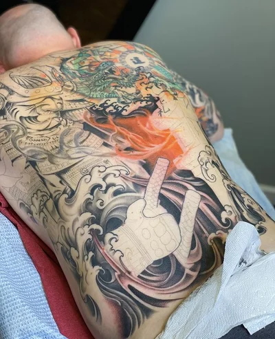 Ryan Thompson tattoo 036