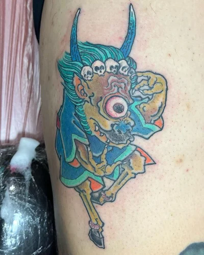 Tebori Tattooist Ryugen tattoo 024