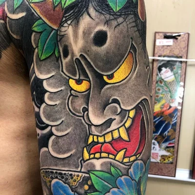 Tebori Tattooist Ryugen tattoo 025