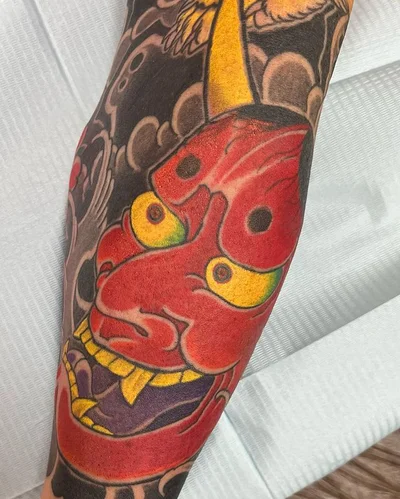 Tebori Tattooist Ryugen tattoo 031