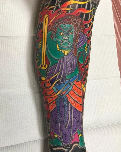 Tebori Tattooist Ryugen tattoo 033