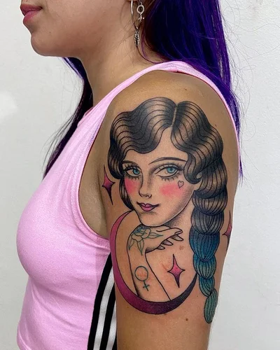 Sabrina Jaguar tattoo 009