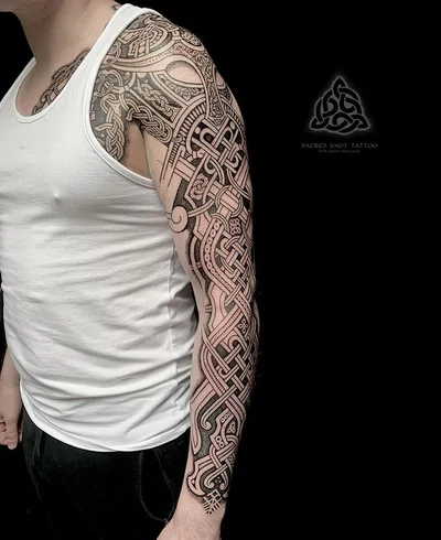 Sean Parry - Celtic & Nordic tattoos tattoo 014