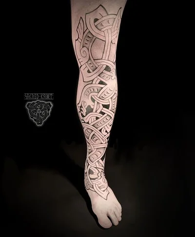 Sean Parry - Celtic & Nordic tattoos tattoo 016