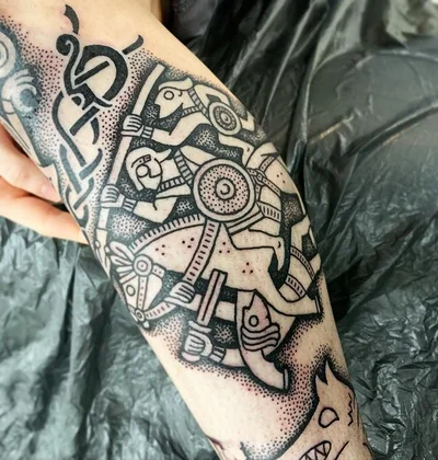 Sean Parry - Celtic & Nordic tattoos tattoo 043