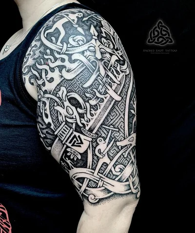 Sean Parry - Celtic & Nordic tattoos tattoo 044